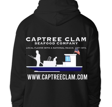 Custom Captree Clam Hoodie Pullover